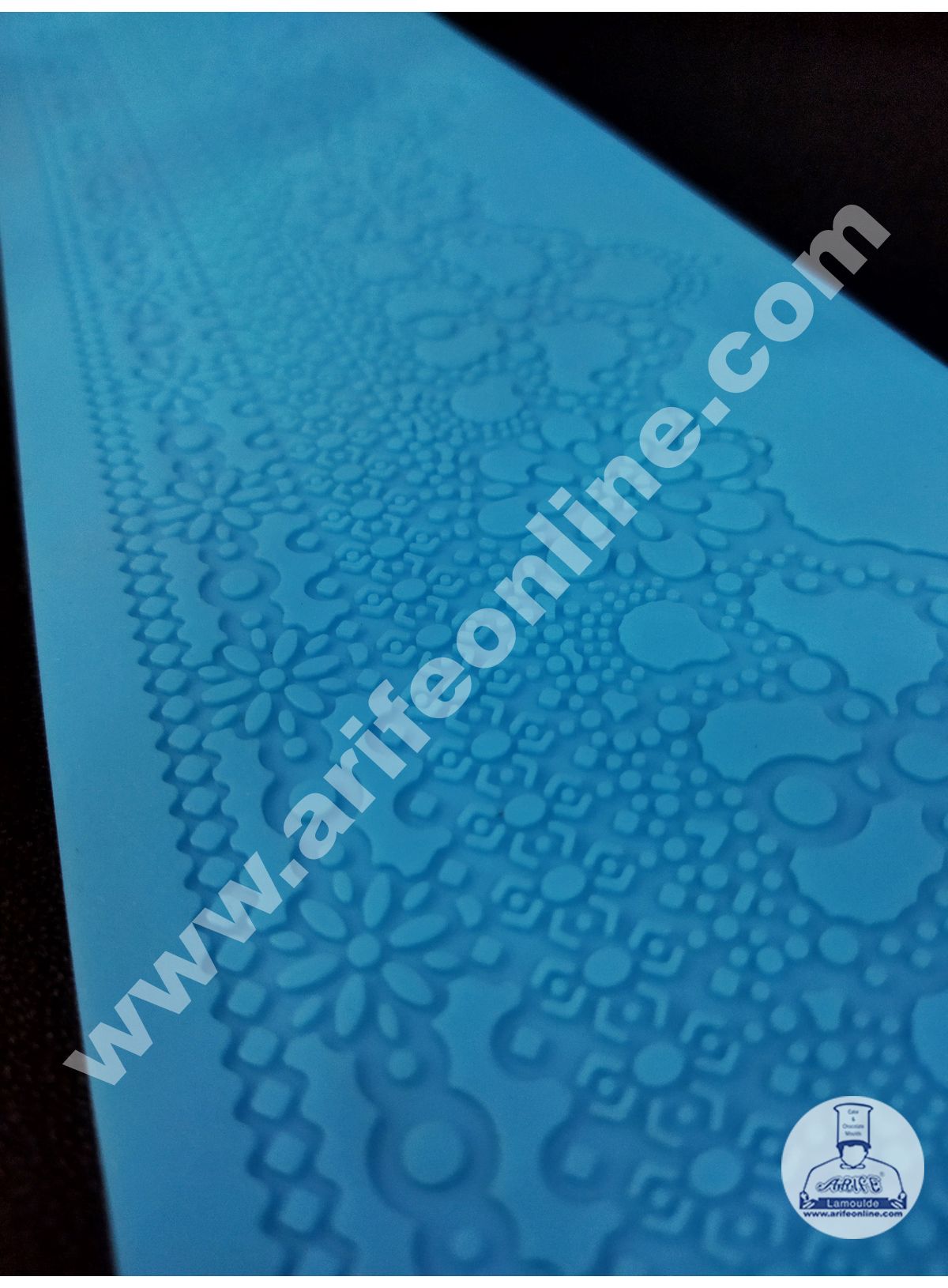 Cake Decor Silicone Cake Border Lace Mould Fondant Cake Decorative Silicone Lace Mat Cake Baking Mat (SBLM-SM-2386)