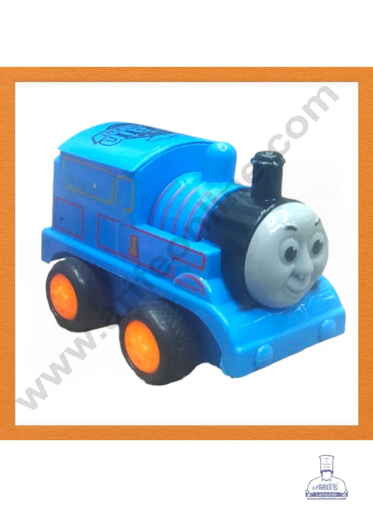 CAKE DECOR™ 1 Pieces Blue Thomas & Friends Engine Topper With Light Toys Cake Toppers (SB-T-CJ015-Blue)