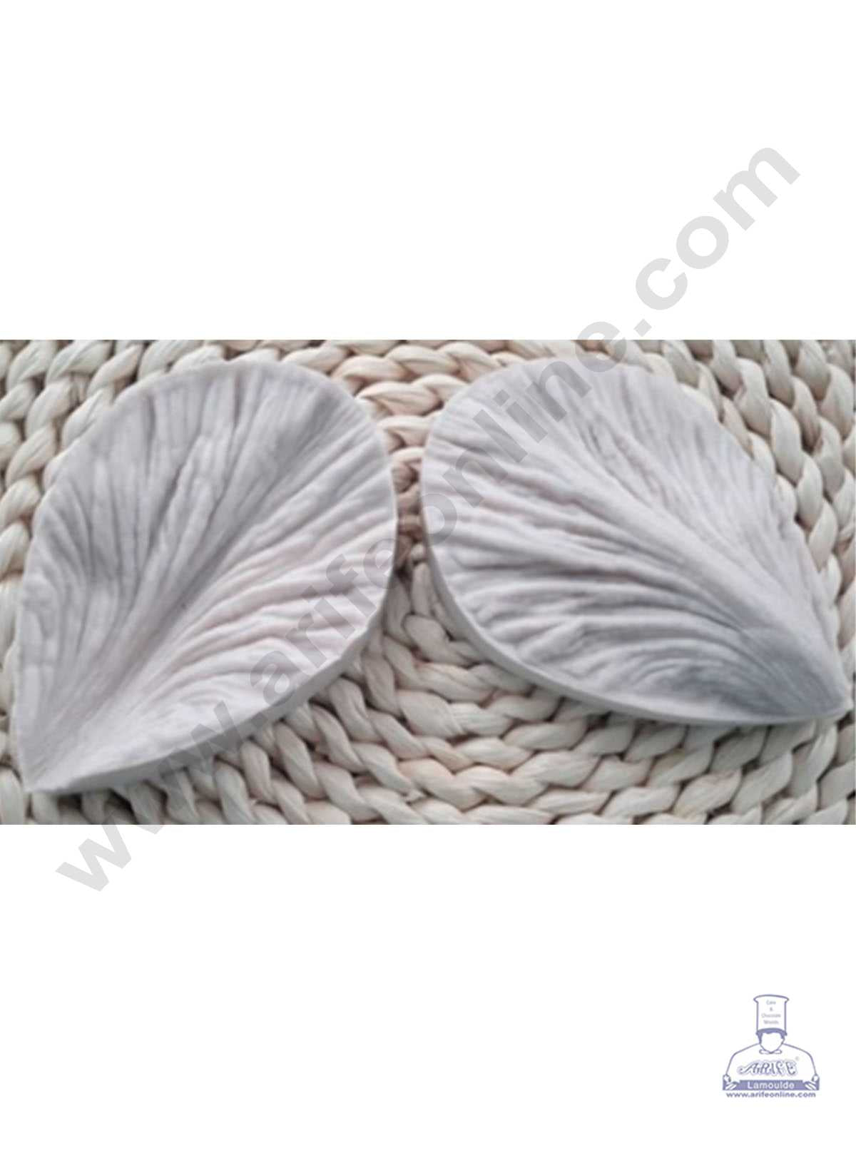 CAKE DECOR™ 2 Cavity Leaves Shape Silicone Fondant Mold Silicon Marzipan Mould SBSP-DYF1198
