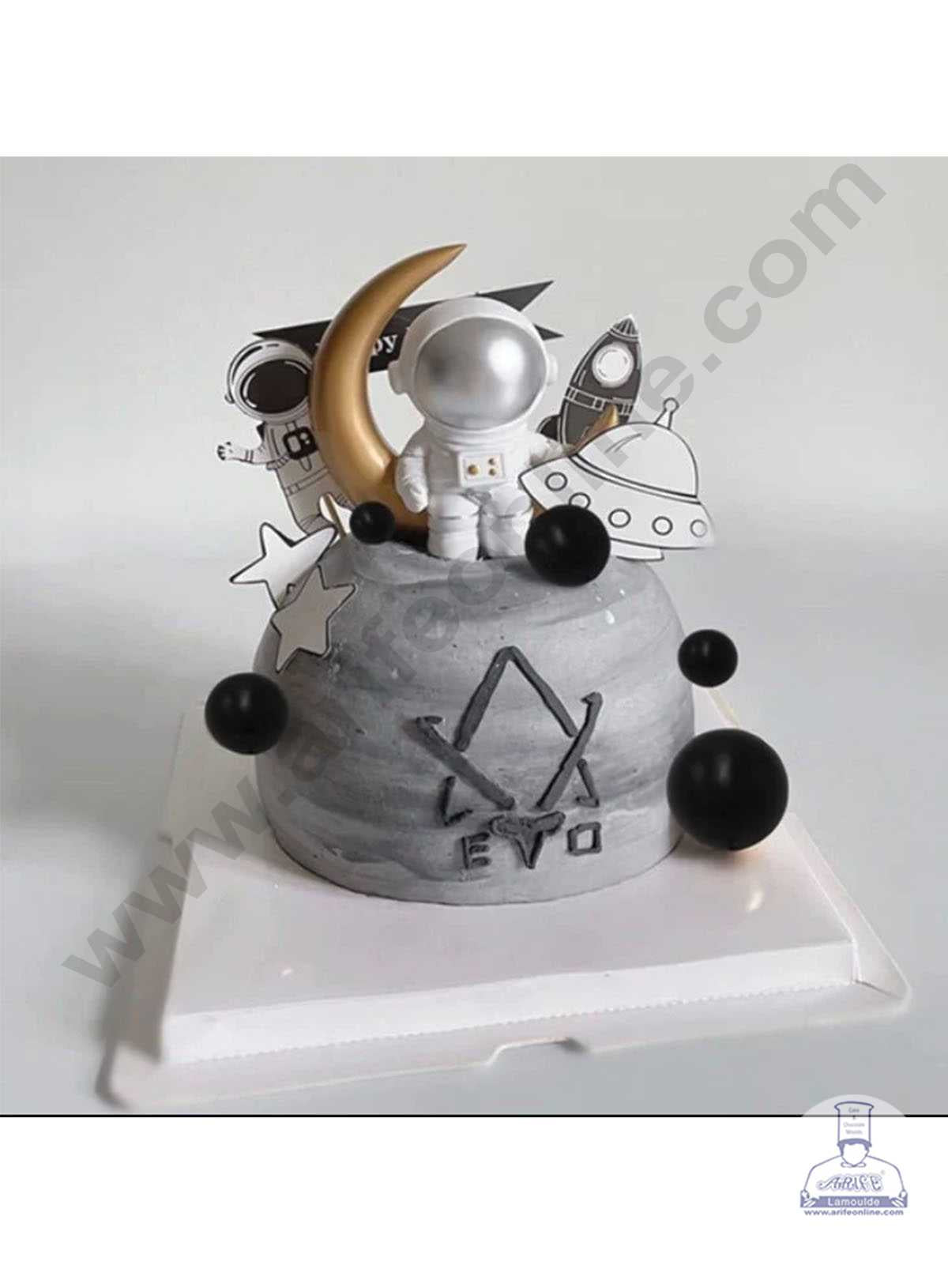 CAKE DECOR™ Black Faux Balls Topper For Cake and Cupcake Decoration - 20 pcs Pack (SB-BlackBall-20)