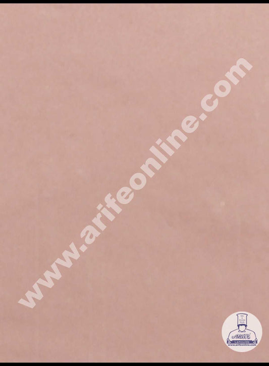 CAKE DECOR™ MIC Aluminum Foil Chocolate Wrapper - Baby Pink (7x10 Inch)