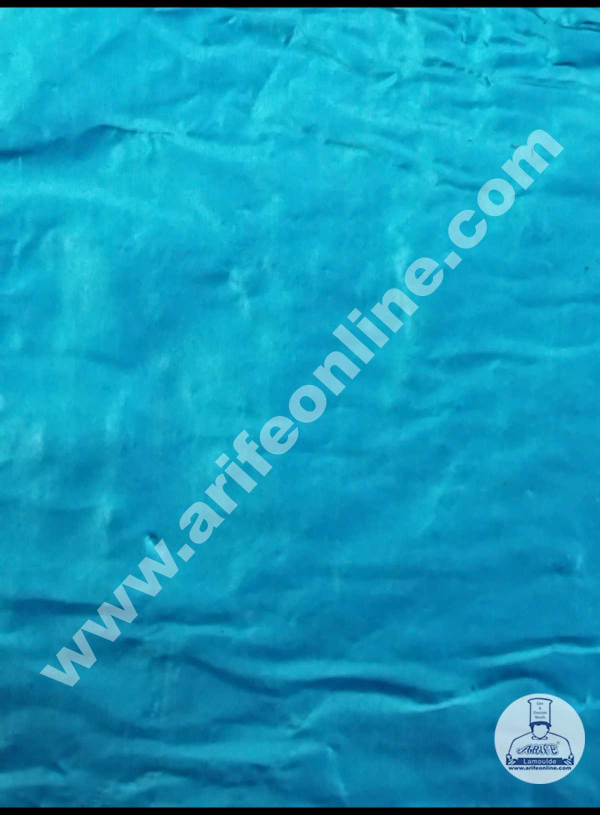 CAKE DECOR™ MIC Aluminum Foil Chocolate Wrapper - Blue (7x10 Inch)