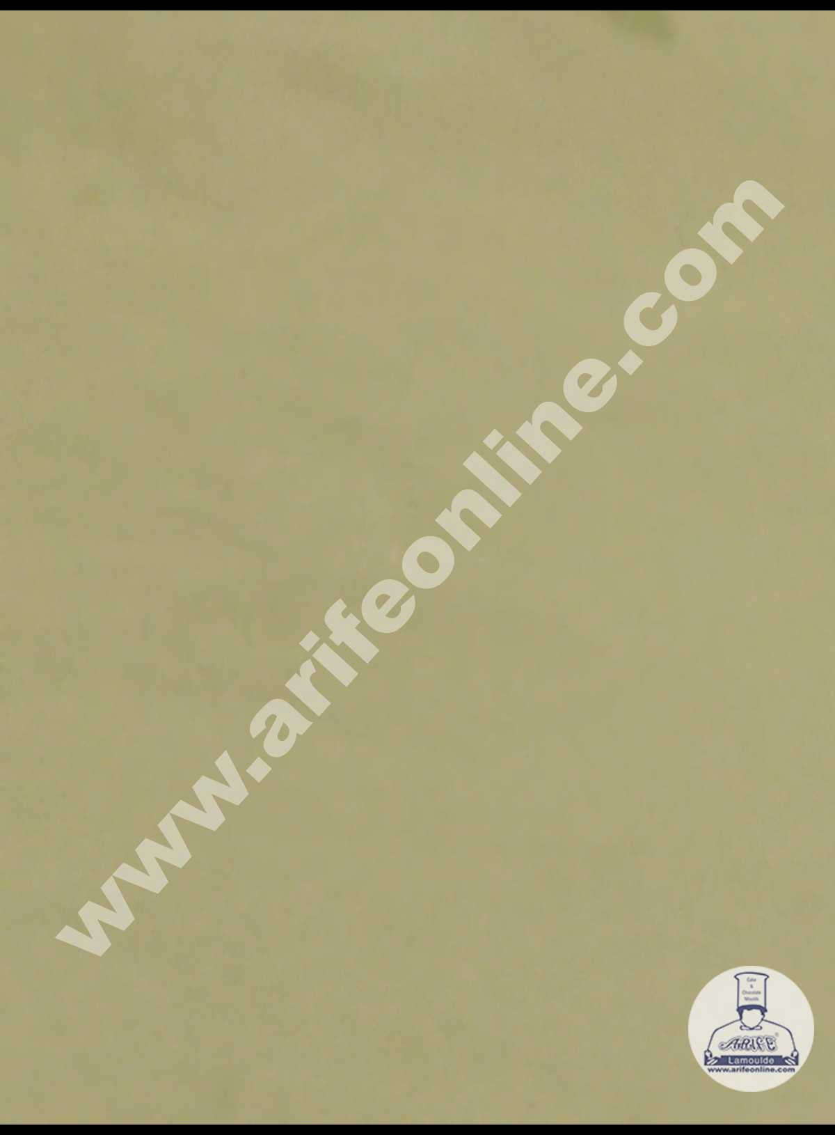 CAKE DECOR™ MIC Aluminum Foil Chocolate Wrapper - Cream (7x10 Inch)