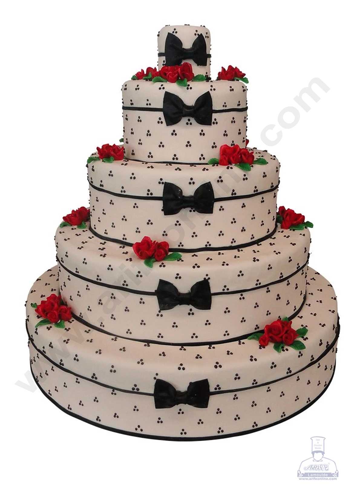 1 pc 6 Inch Round Cake Dummy - Dia 6" x H 4" (MOQ 12 PCS)