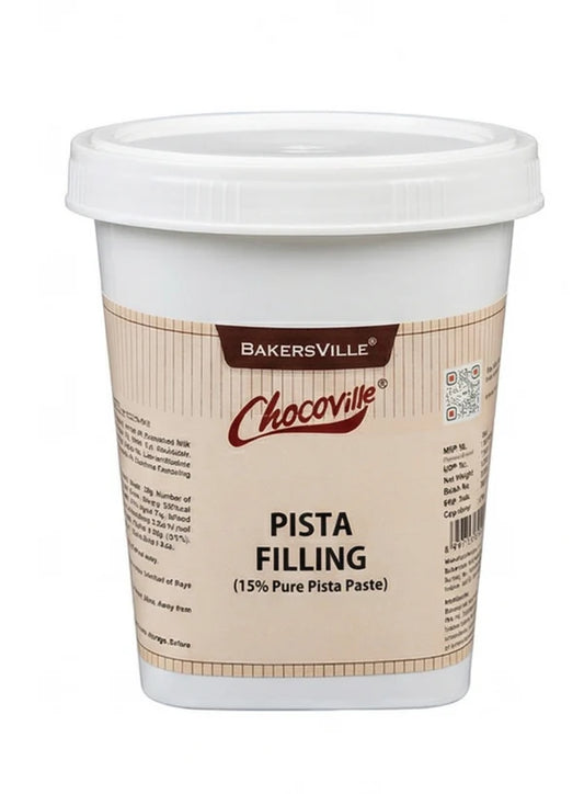 Chocoville Pista Filling (1kg) - Dessert decorating and topping - (SB-BV-PF-1) (MOQ 12 PCS)
