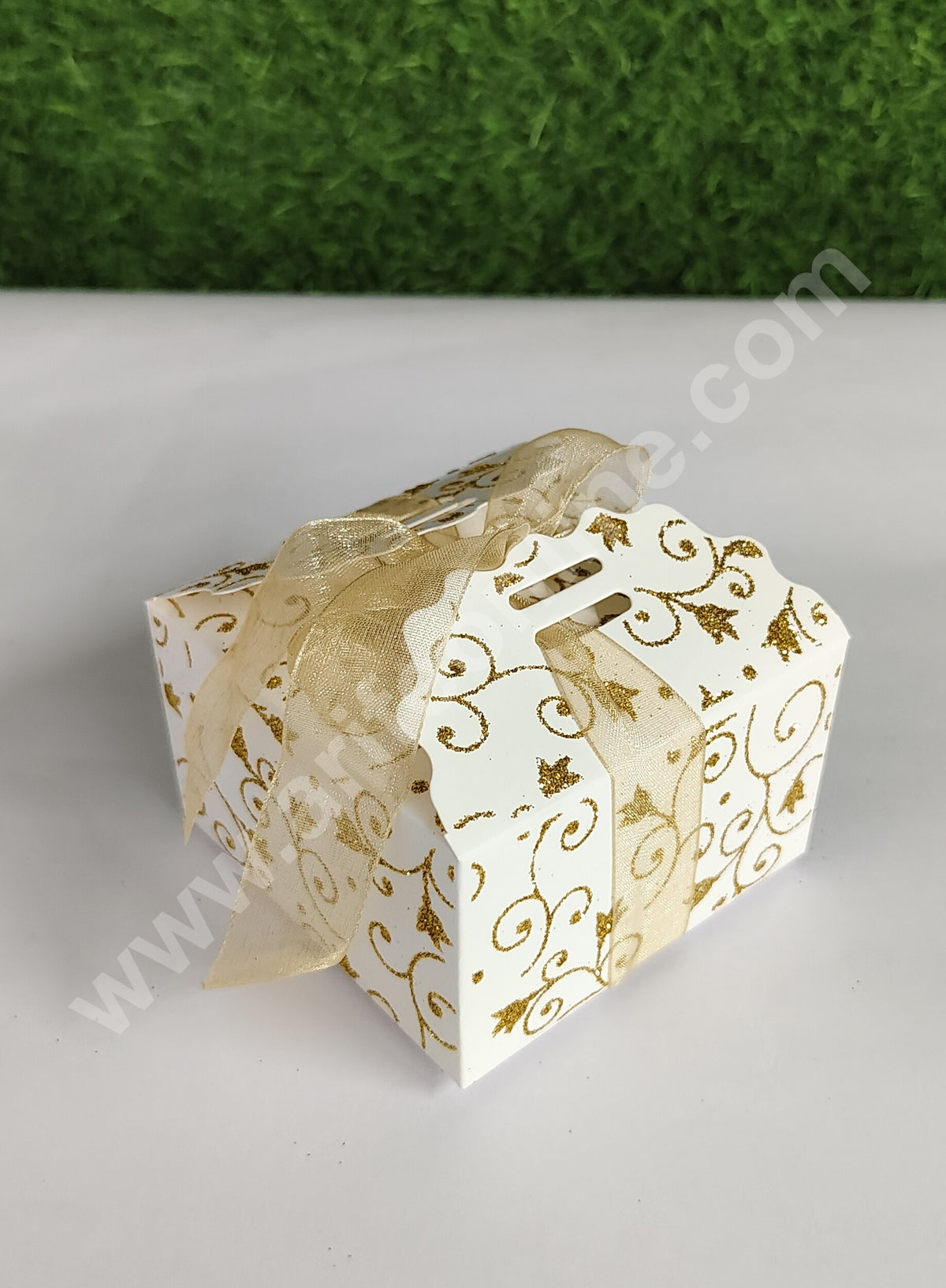 Goodie Bag For Hampers | Chocolate Box Hamper Box 10 Pcs Pack - Cream SBL-2009-Cr (MOQ 10 PACK)