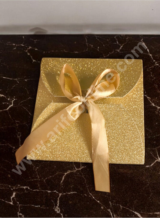 Goodie Bag For Hampers | Chocolate Box Hamper Box 10 Pcs Pack - Gold SBGB-24-G (MOQ 10 PACK)