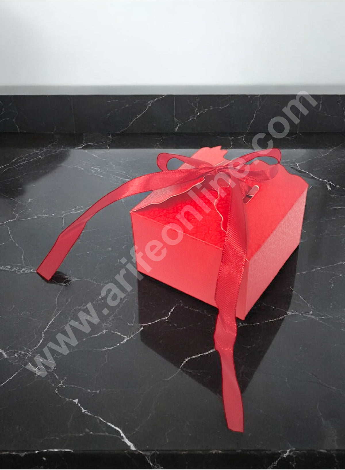 Goodie Bag For Hampers | Chocolate Box Hamper Box 10 Pcs Pack - Red SBGB-08-R (MOQ 10 PACK)