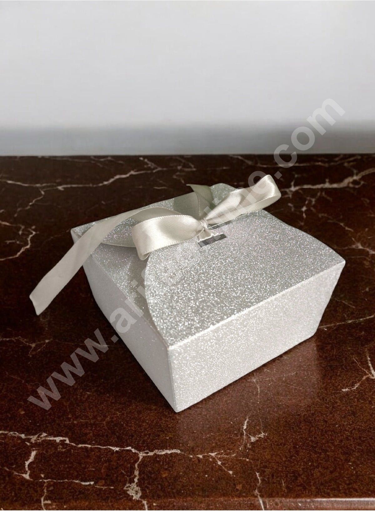 Goodie Bag For Hampers | Chocolate Box Hamper Box 10 Pcs Pack - Silver SBGB-24-S (MOQ 10 PACK)