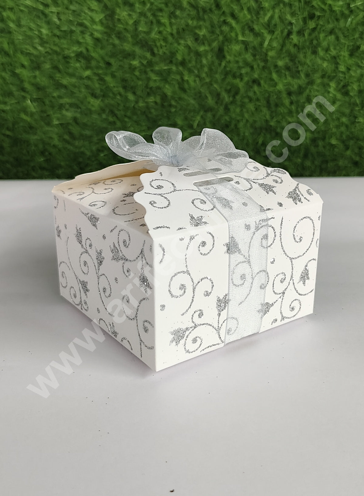 Goodie Bag For Hampers | Chocolate Box Hamper Box 10 Pcs Pack - White SBL-2009-W (MOQ 10 PACK)