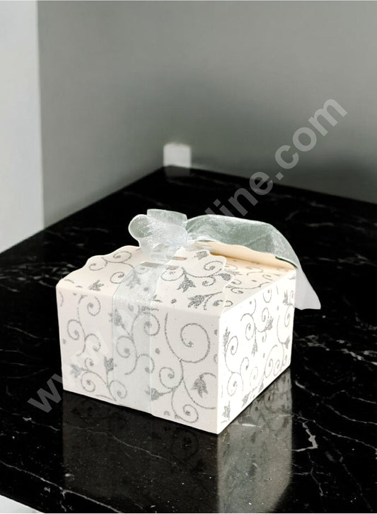Goodie Bag For Hampers | Chocolate Box Hamper Box 10 Pcs Pack - White SBL-2009-W (MOQ 10 PACK)