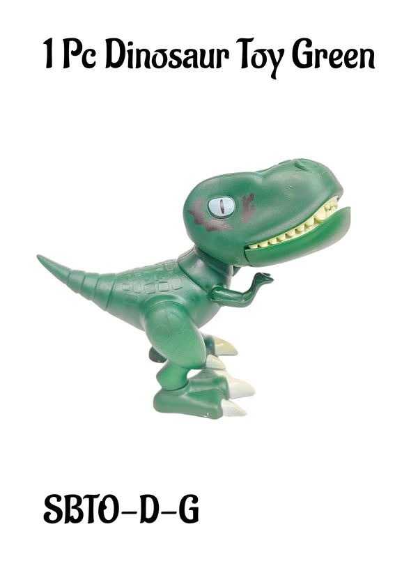 1 Piece Green Dinosaur Toy Cake Topper (SBTO-D-G) (MOQ 12 PCS) (FD)