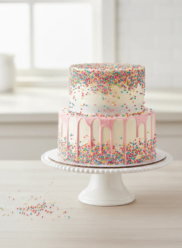 1 kg Wow Confetti Coloured Balls (2mm) Sprinkles (SBCA-WOW-2MM-1KG) (MOQ 12 PCS)