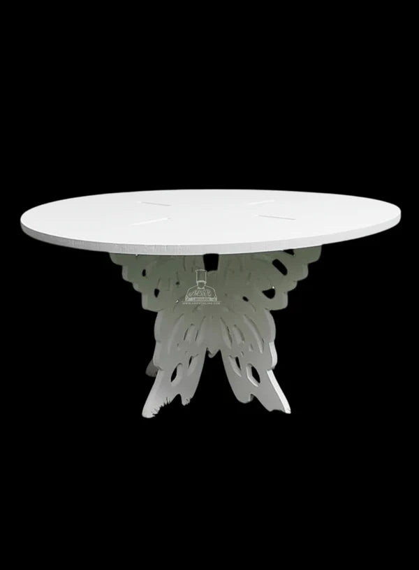 Butterfly Base Pedestal Cake Stand Set | 1 Piece Pack | (MOQ 12 PCS)