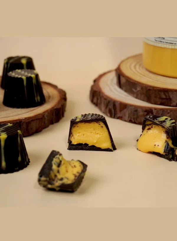 Chocoville Mango Infused Filling (200gm) - Dessert decorating and topping - (SB-BV-MIF) (MOQ 12 PCS)