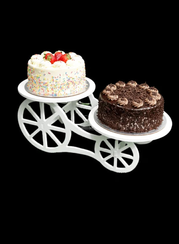 Dual-Tier Penny Farthing Stand Set | 1 Piece Pack | (MOQ 12 PCS)