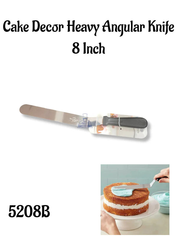 Heavy Angular Knife - 8 Inch/ 1 Piece  (MD)