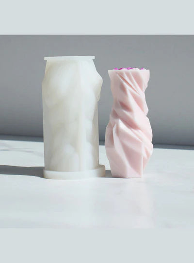 Irregular Geometric Pillars Silicone Candle Mould | SB-SCM-DYF7007 (MOQ 12 PCS) (AED)