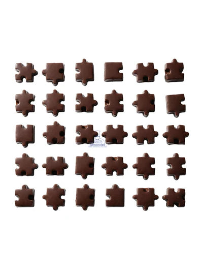 Small Bakers 32 Cavity Polycarbonate Chocolate Puzzle Mold |SBPS-99|1 Piece|  (MOQ 12 PCS) (UD)