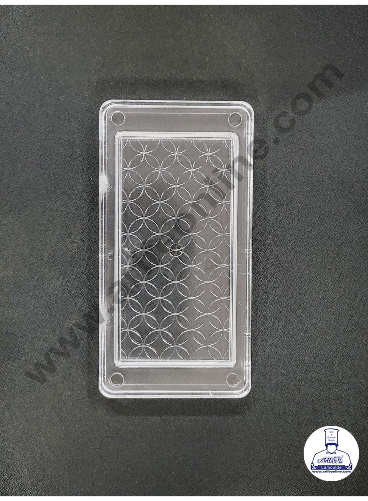 Cake Decor 1 Cavity Bar Shape Shallow Small Polycarbonate Chocolate Mould