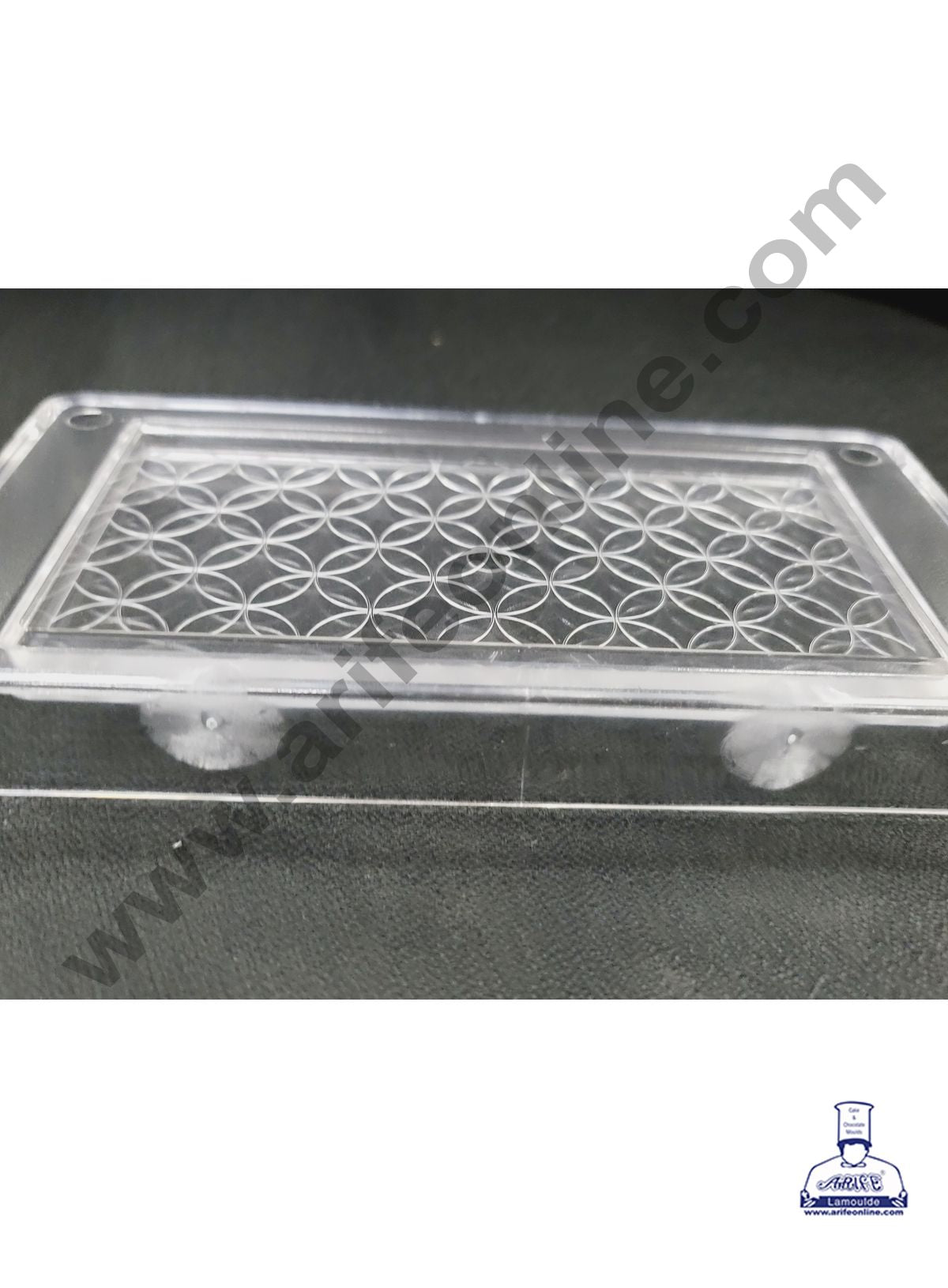Cake Decor 1 Cavity Bar Shape Shallow Small Polycarbonate Chocolate Mould