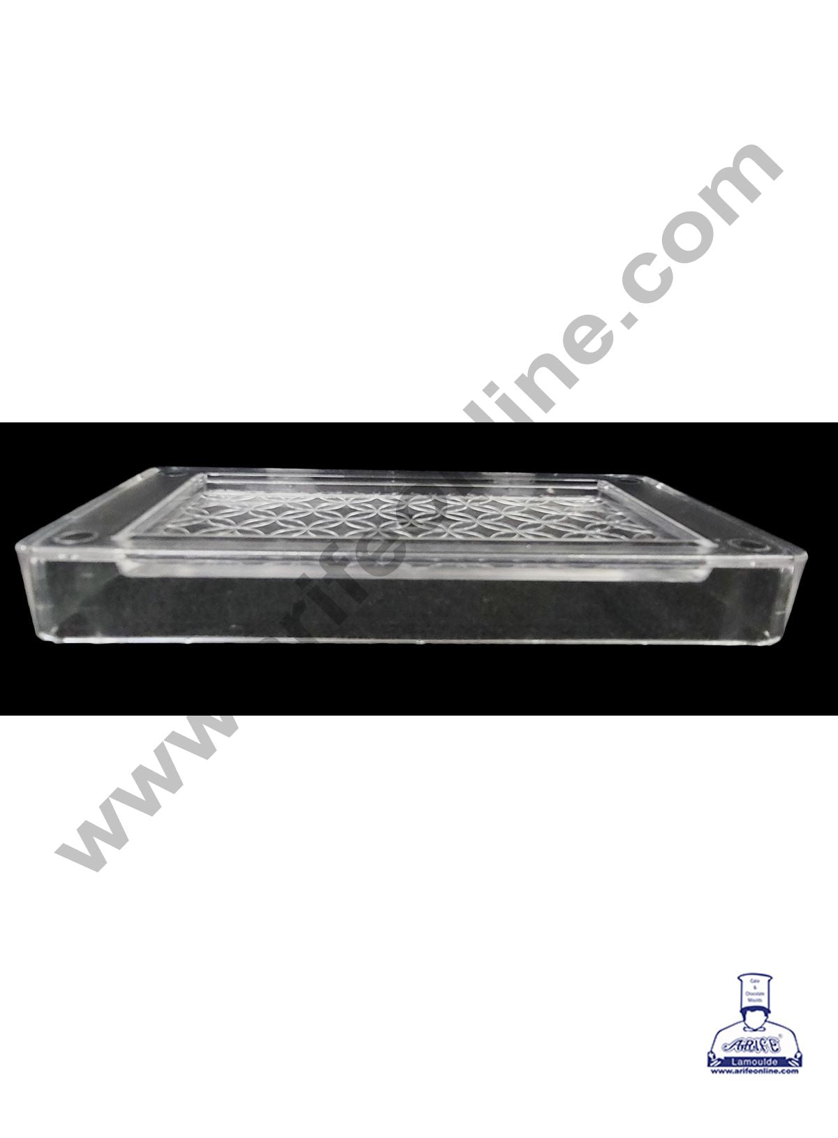 Cake Decor 1 Cavity Bar Shape Shallow Small Polycarbonate Chocolate Mould