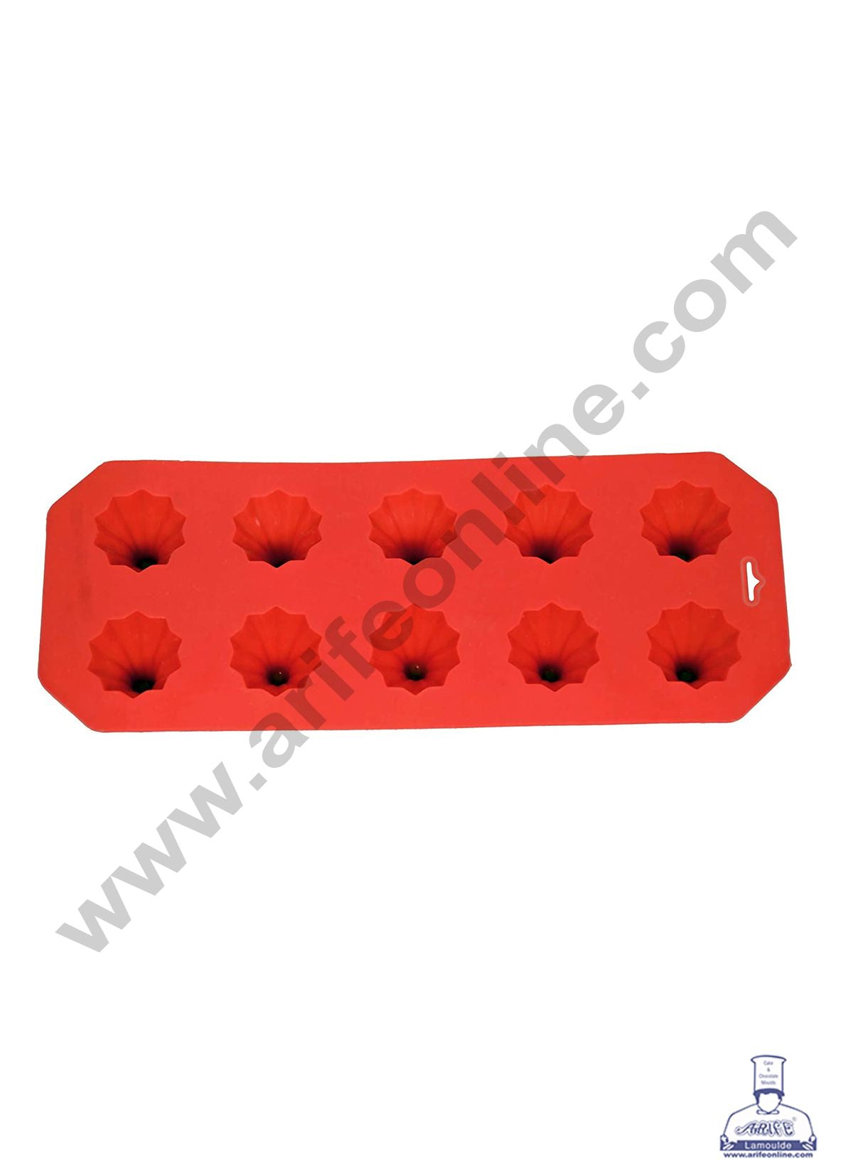 Cake Decor 10 Cavity Modak Shape Chocolate Mould, Ganesh Chaturti Festivals SBCM-679