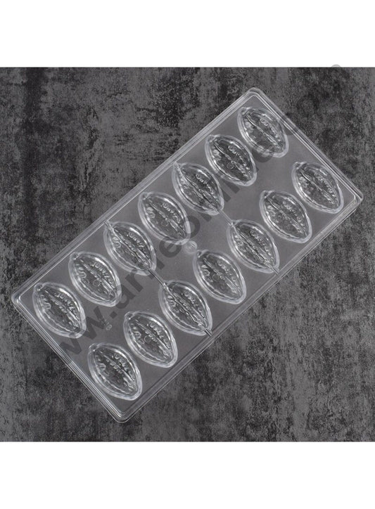 14 Cavities Cocoa Fruit Nut Shape Polycarbonate Chocolate Mould (MOQ 12 PCS) (AME)