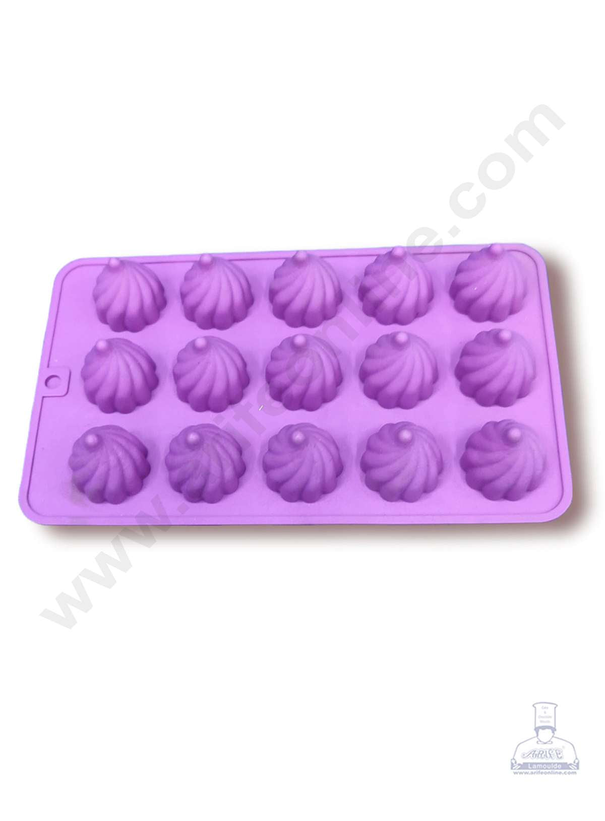 Cake Decor 15 Cavity Modak Shape Chocolate Mould Ganesh Chaturti Festivals SBCM-718