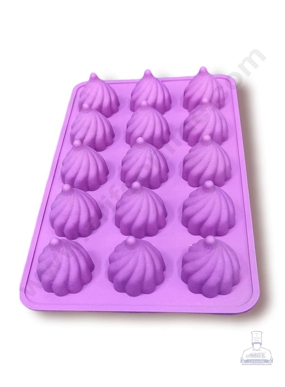 Cake Decor 15 Cavity Modak Shape Chocolate Mould Ganesh Chaturti Festivals SBCM-718