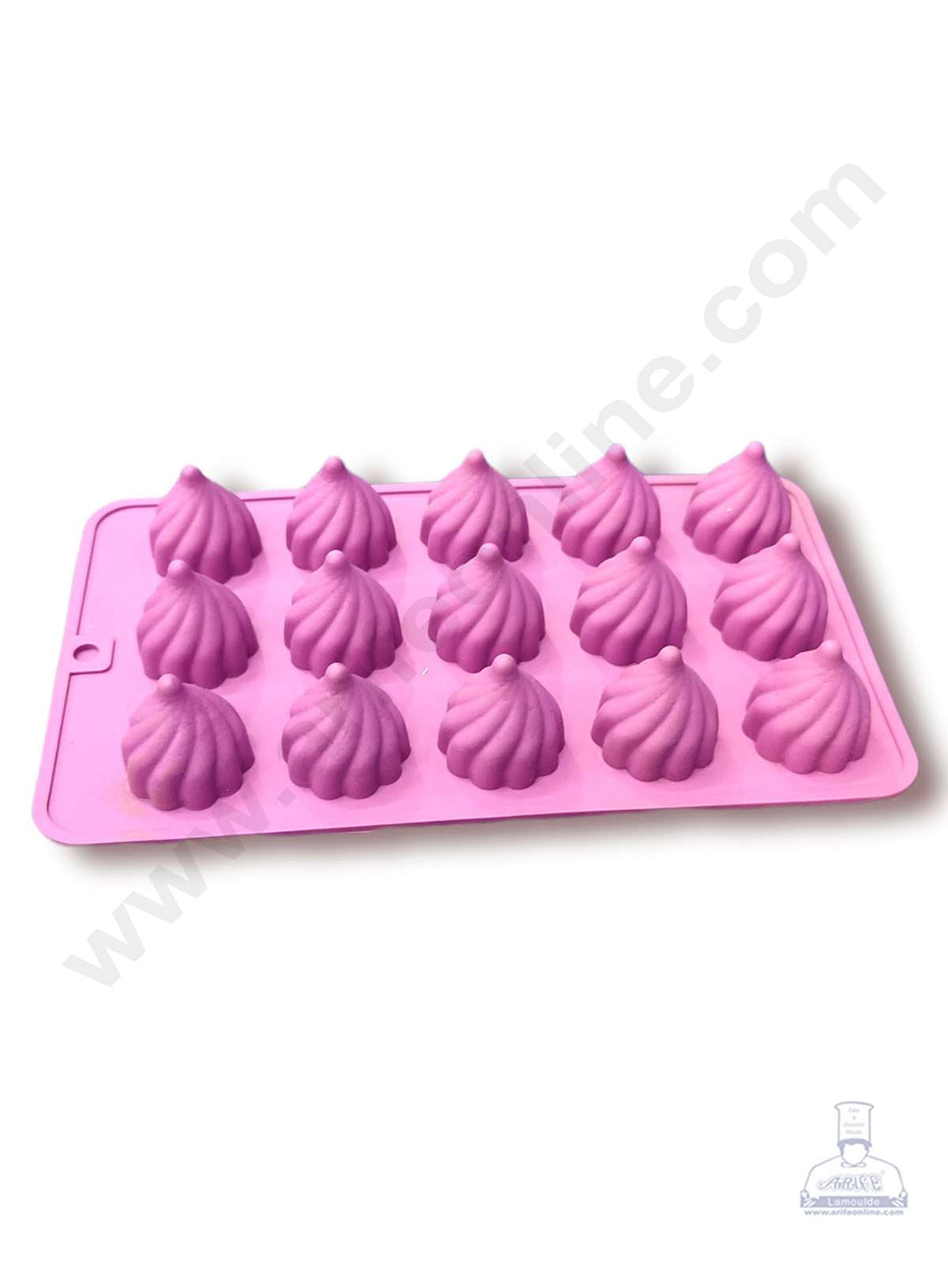 Cake Decor 15 Cavity Modak Shape Chocolate Mould Ganesh Chaturti Festivals SBCM-718