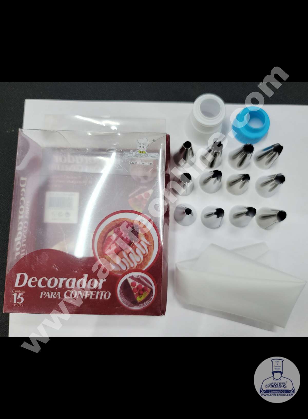 Cake Decor 15 Pcs Decorador Nozzle Set Pastry Tips Cupcake Cake Decorating Nozzle