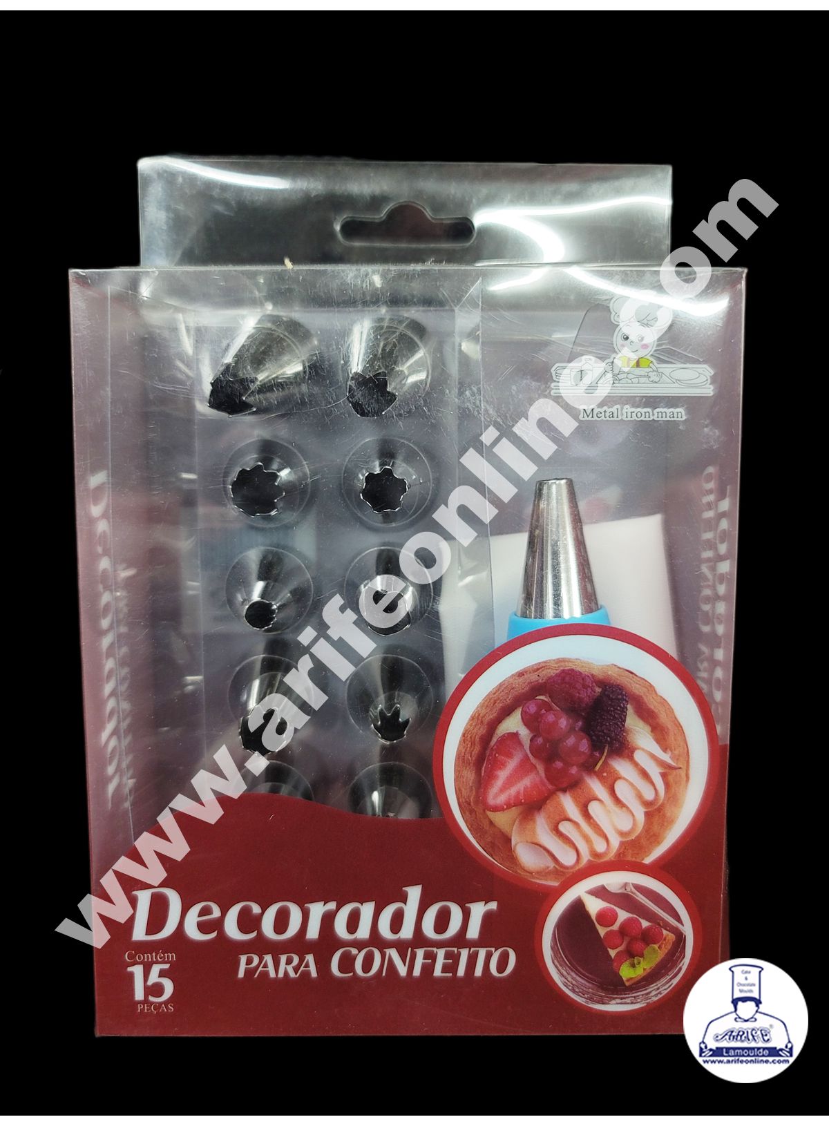 Cake Decor 15 Pcs Decorador Nozzle Set Pastry Tips Cupcake Cake Decorating Nozzle
