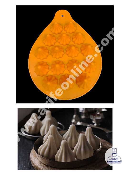 16 Cavity Modak Shape Chocolate Mould, Ganesh Chaturti Festivals SBCM-680 (MOQ 12 PCS)