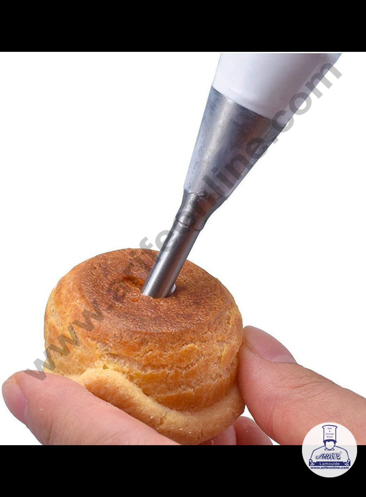 Cake Decor 2 Pcs Filling Nozzle Puff Special Nozzle Set Pastry Tips Cupcake Cake Decorating Nozzle YG-41