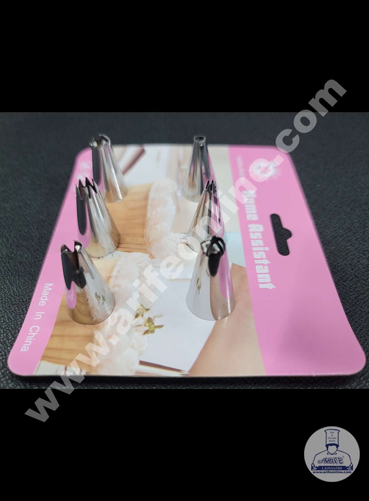 Cake Decor 6 Pcs New Nozzle Set Pastry Tips Cupcake Cake Decorating Nozzle