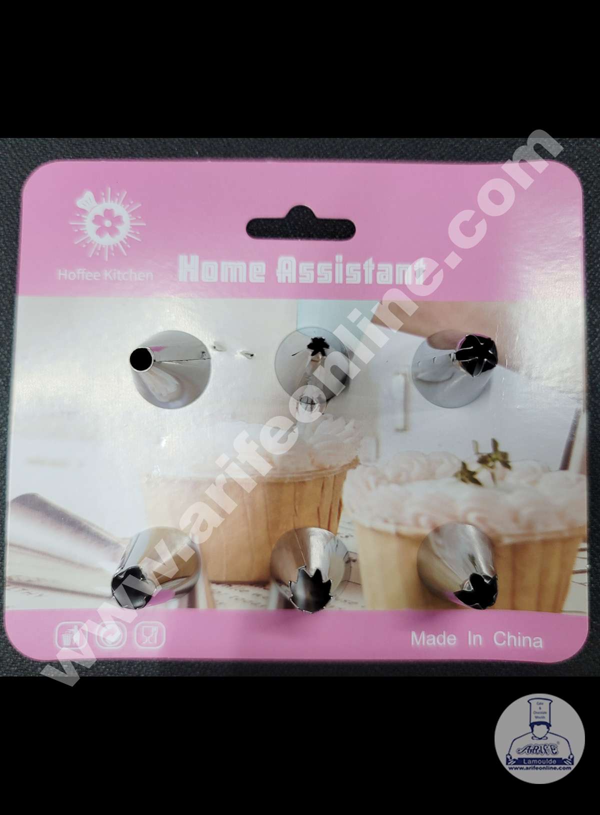 Cake Decor 6 Pcs New Nozzle Set Pastry Tips Cupcake Cake Decorating Nozzle