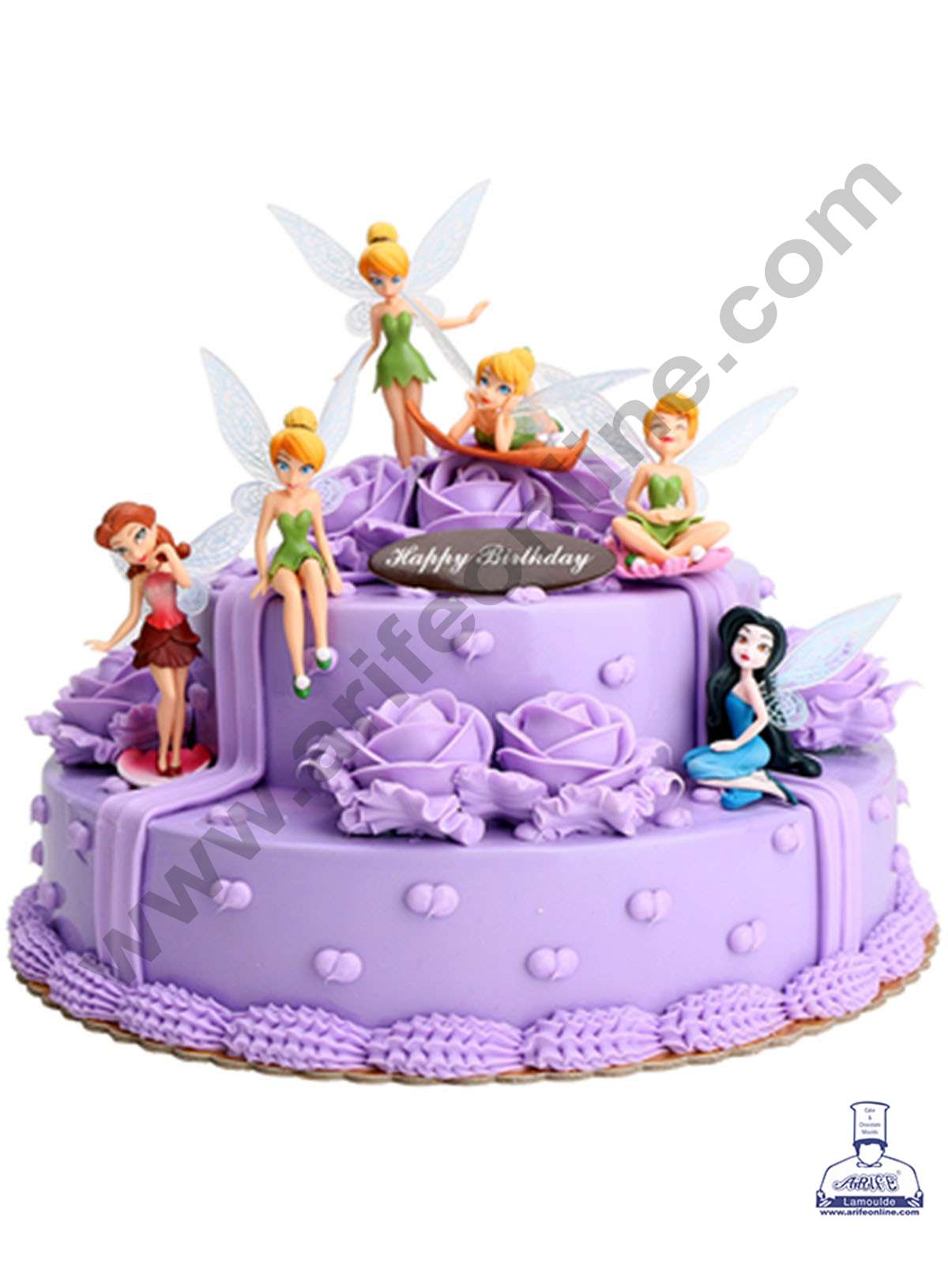 Cake Decor 6 Pieces Fairy Tale Plastic Toys for Cake Toppers