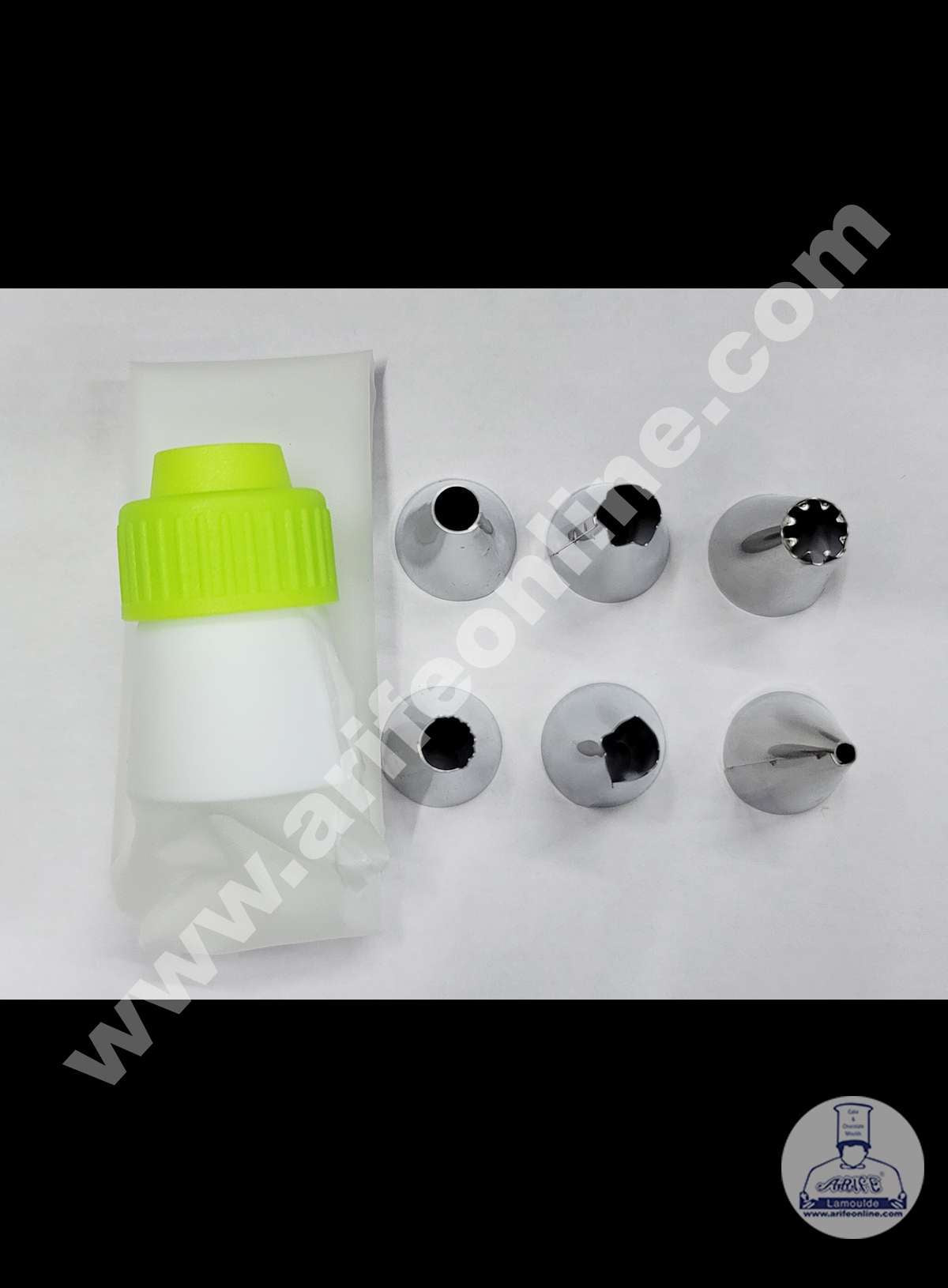Cake Decor 9 Pcs Decorador Nozzle Set Pastry Tips Cupcake Cake Decorating Nozzle