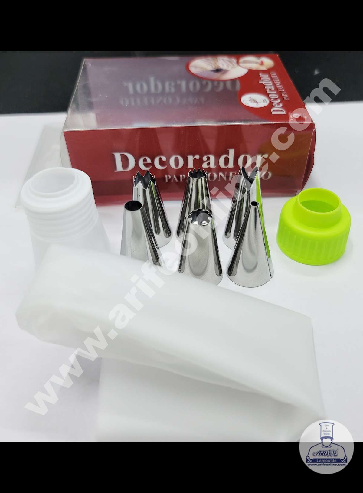 Cake Decor 9 Pcs Decorador Nozzle Set Pastry Tips Cupcake Cake Decorating Nozzle