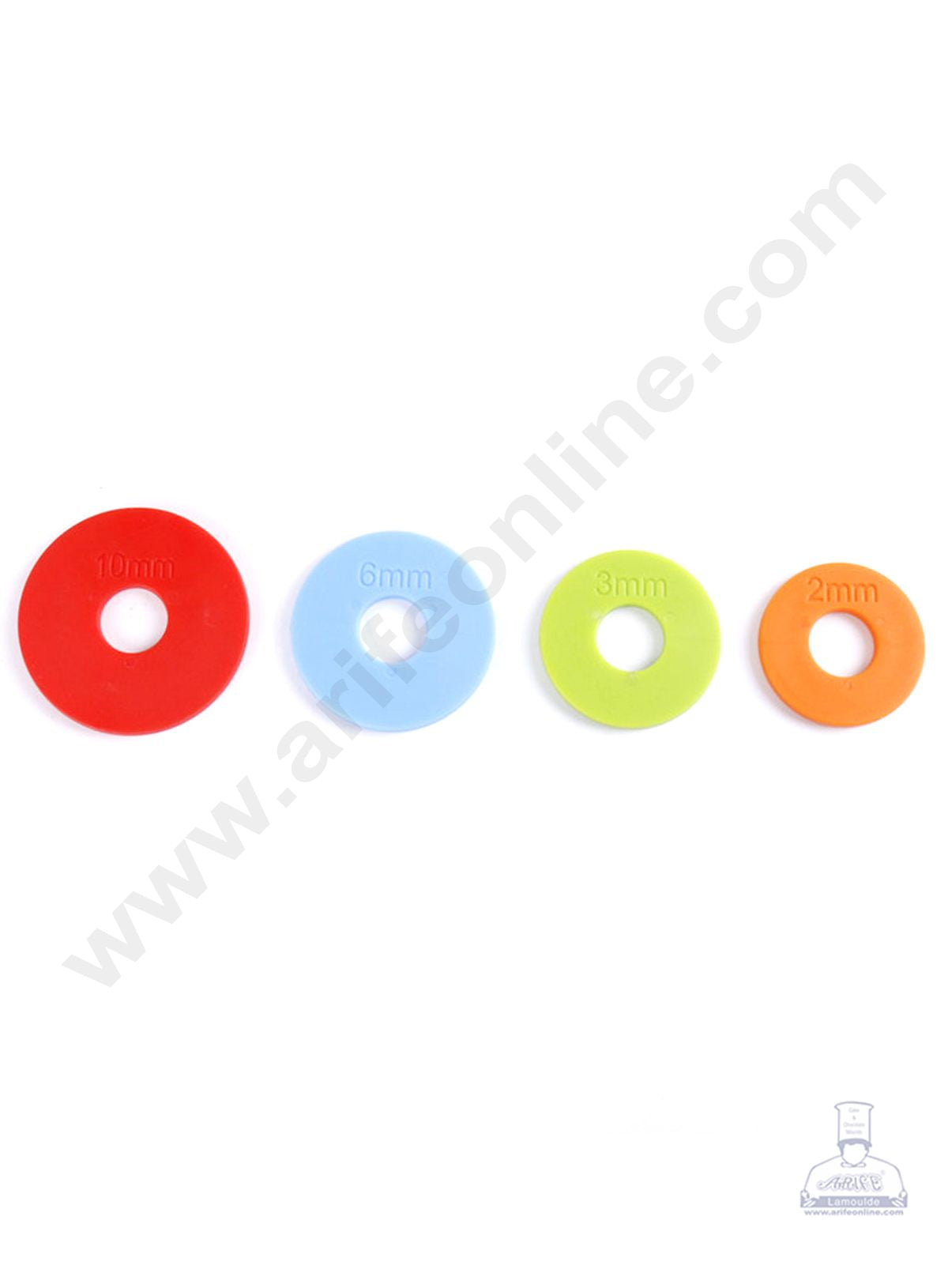 Cake Decor Adjustable Stainless Steel Rolling Pin