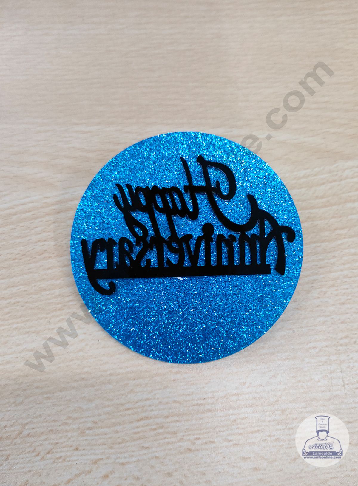 Cake Decor DIY Sweet Stamps For Fondant Embosser Round – Happy Anniversary