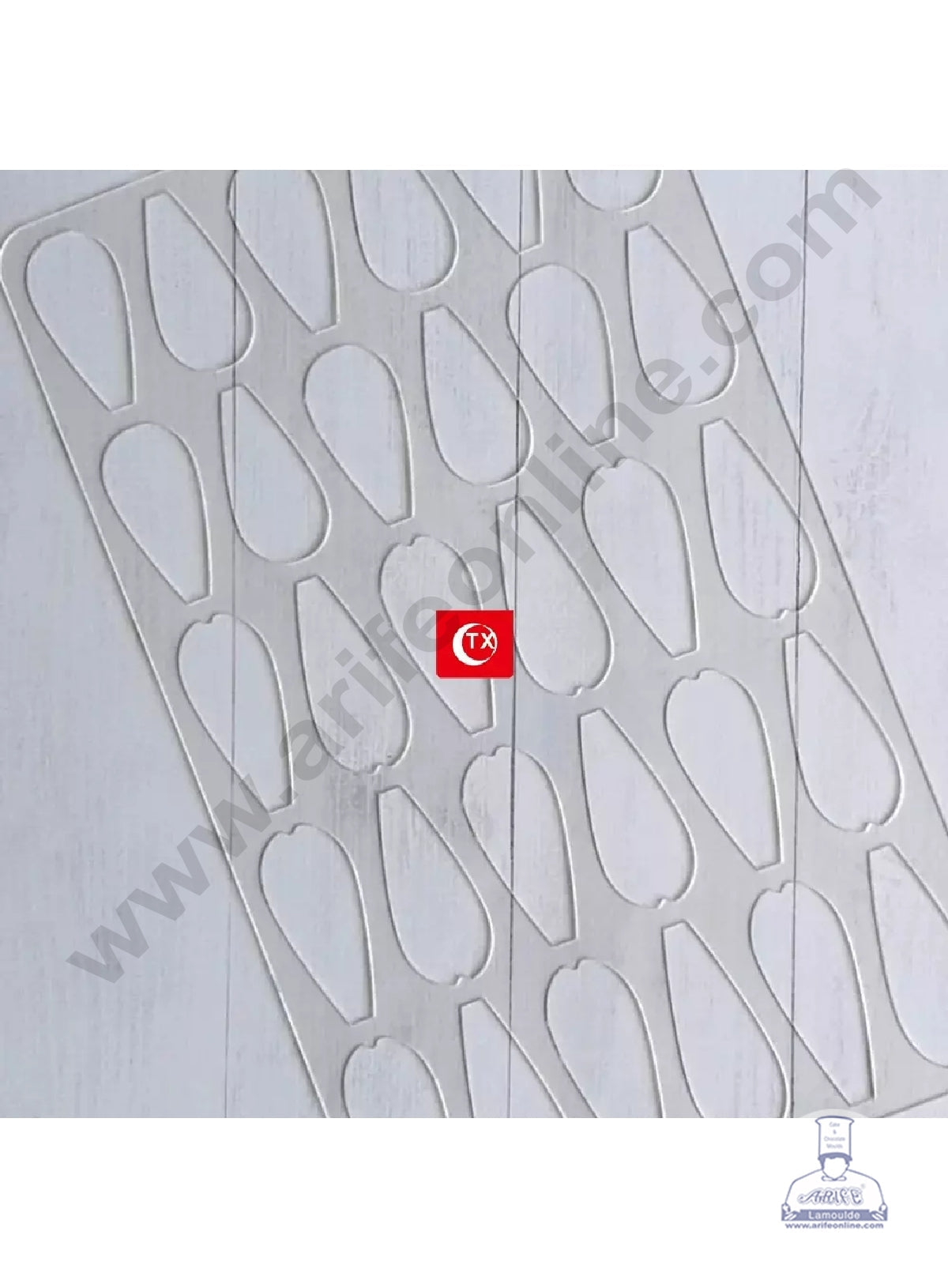 Cake Decor Flower Making Chocolate Stencil Mould - Cynia (SBTXF-004)