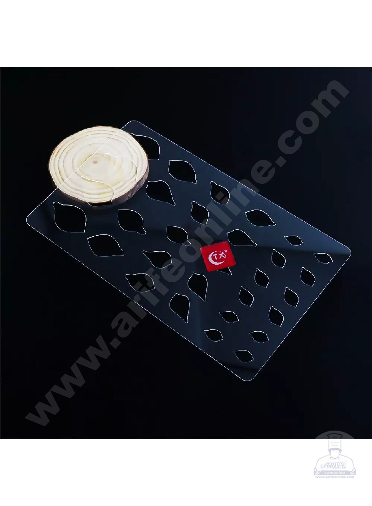 Cake Decor Flower Making Chocolate Stencil Mould with new Flower Arts - Gardenia (SBTXF-013)