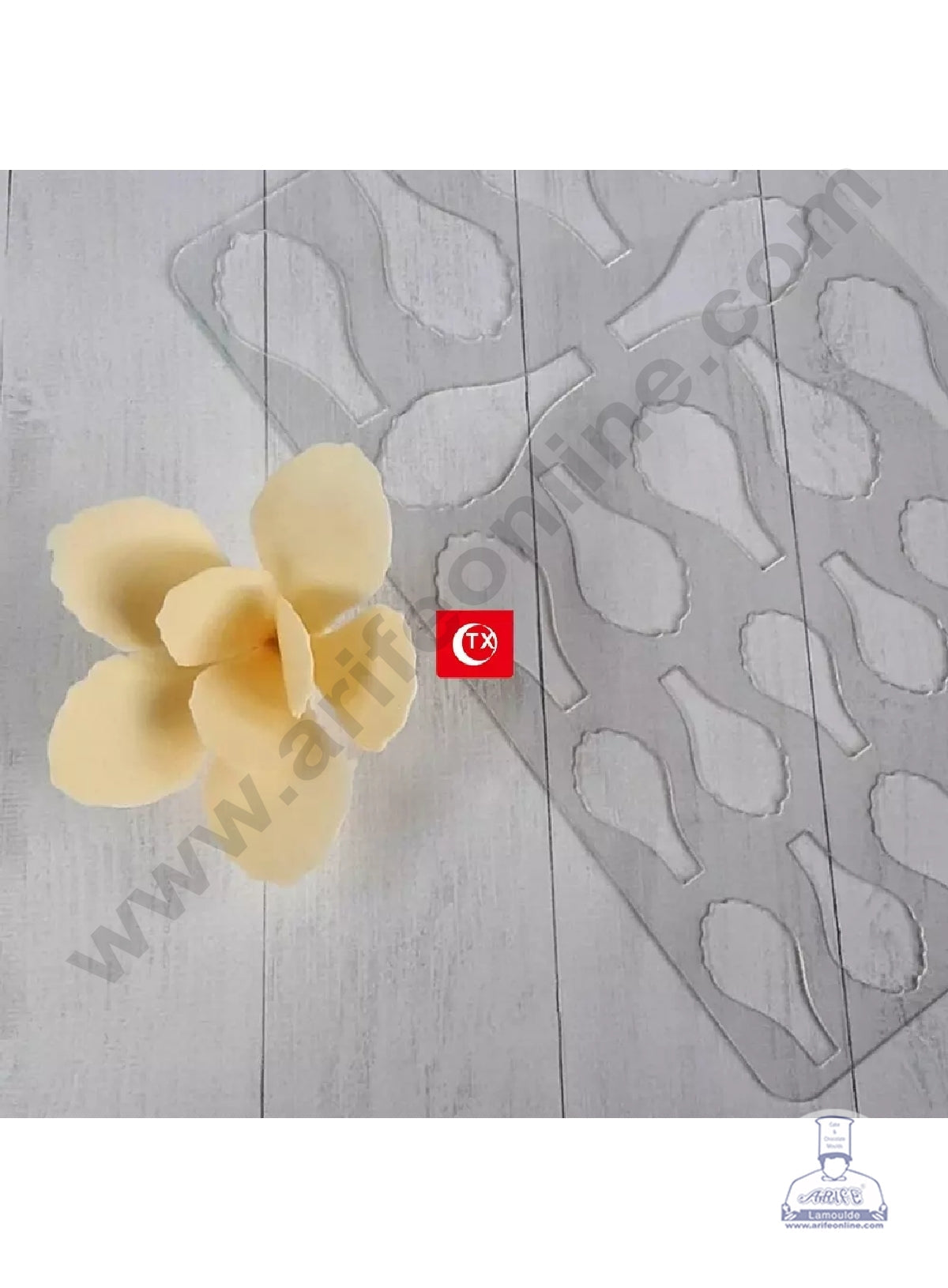 Cake Decor Flower Making Chocolate Stencil Mould - Gladiolus (SBTXF-005)