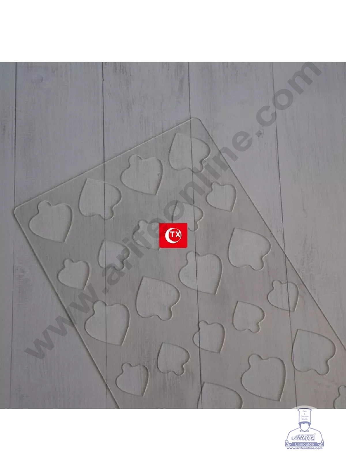 Cake Decor Flower Making Chocolate Stencil Mould - Hydrangea (SBTXF-010)