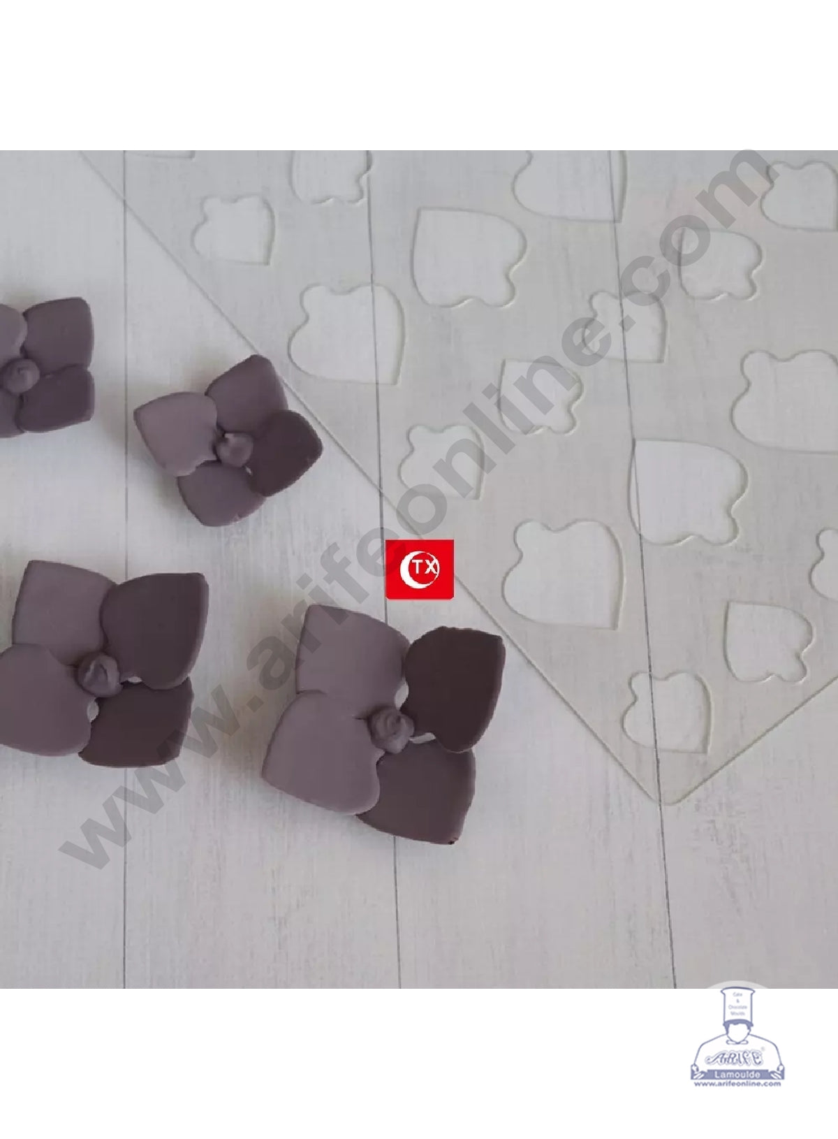 Cake Decor Flower Making Chocolate Stencil Mould - Hydrangea (SBTXF-010)