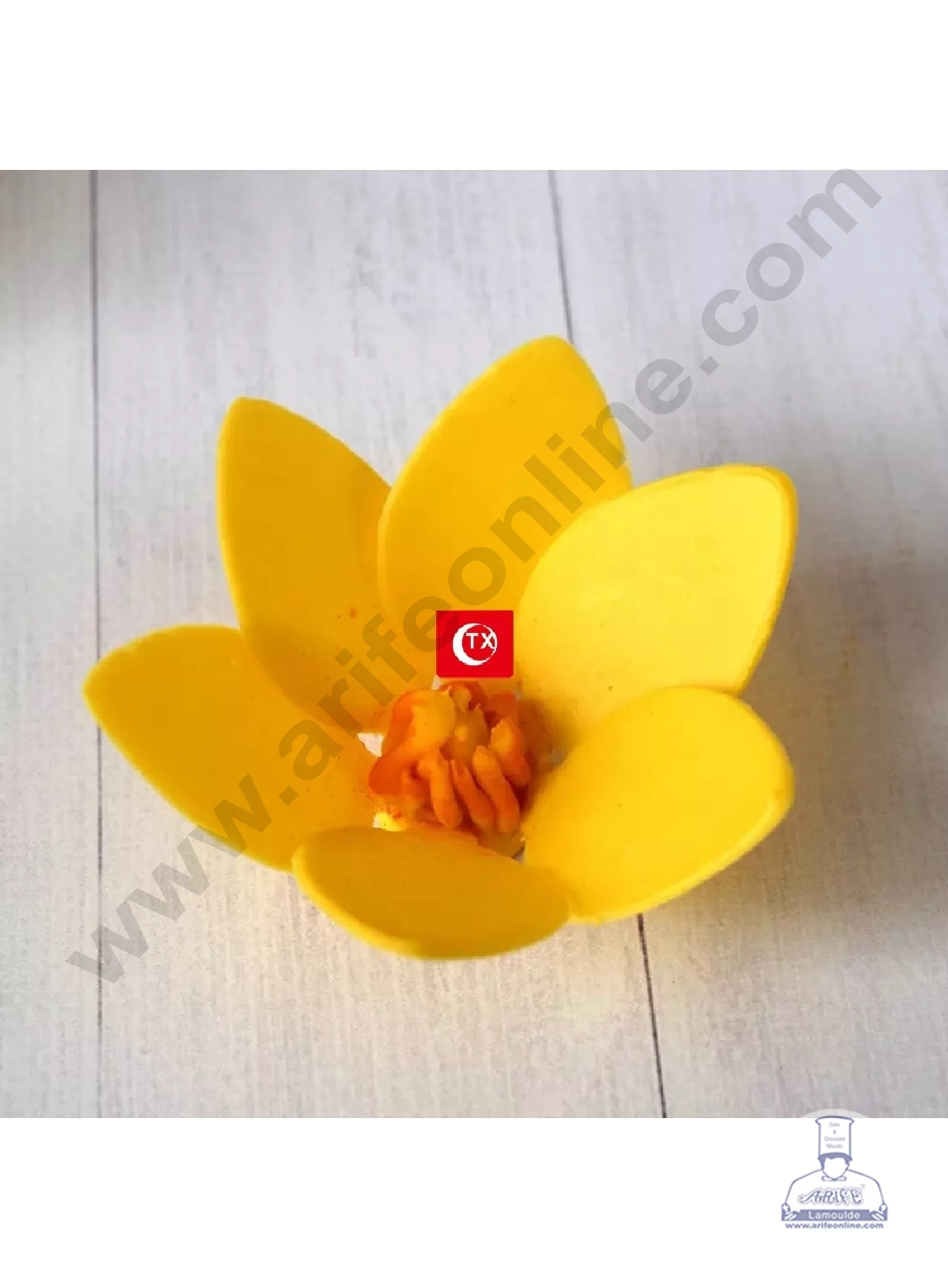 Cake Decor Flower Making Chocolate Stencil Mould - Mangolia (SBTXF-006)