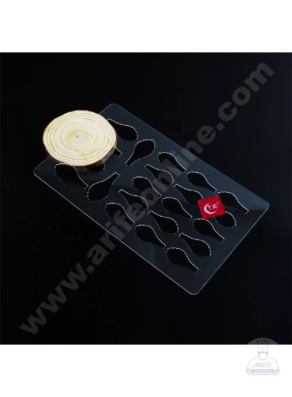 Flower Making Chocolate Stencil Mould with new Flower Arts - Gladiolus (SBTXF-005) (MOQ 12 PCS) (MD)