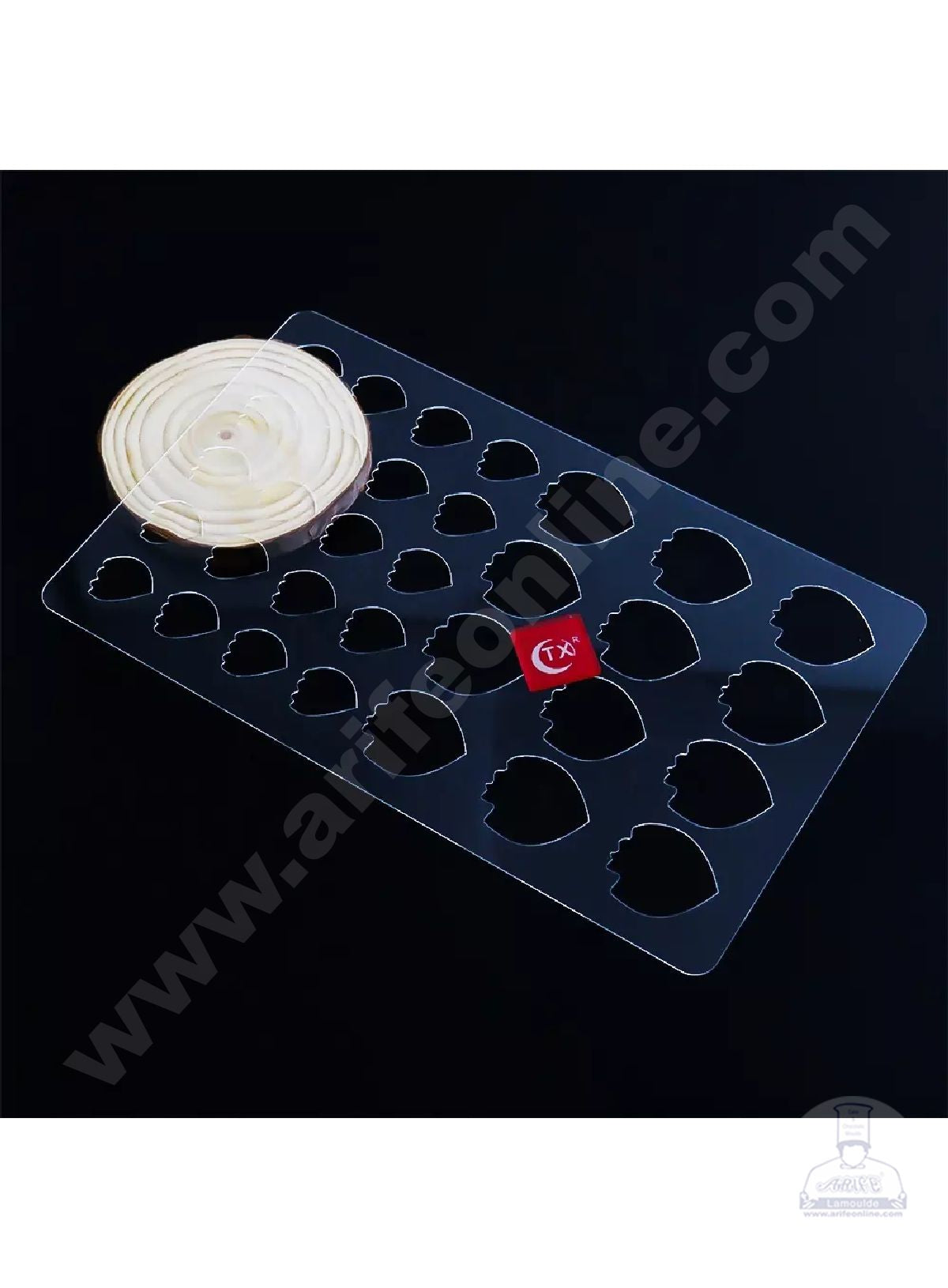 Cake Decor Flower Making Chocolate Stencil Mould with new Flower Arts - Peony (SBTXF-002)